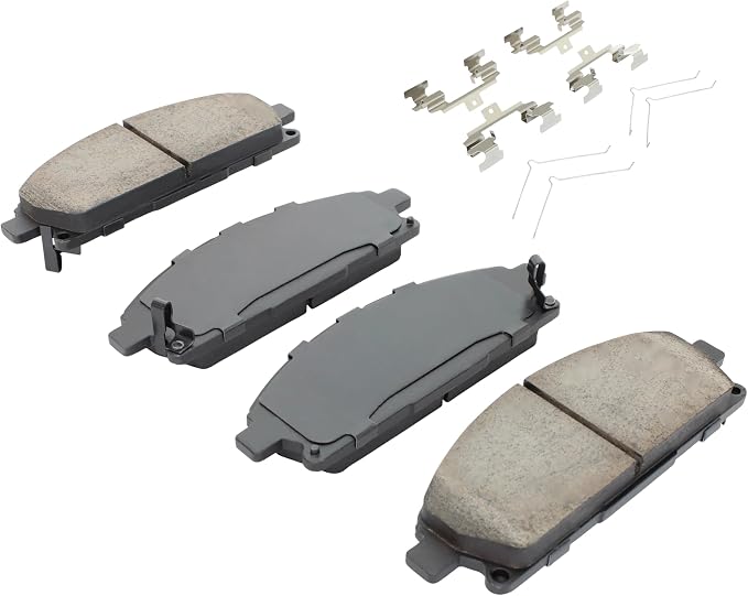 Premium Ceramic Front Brake Pads Compatible - Image 2