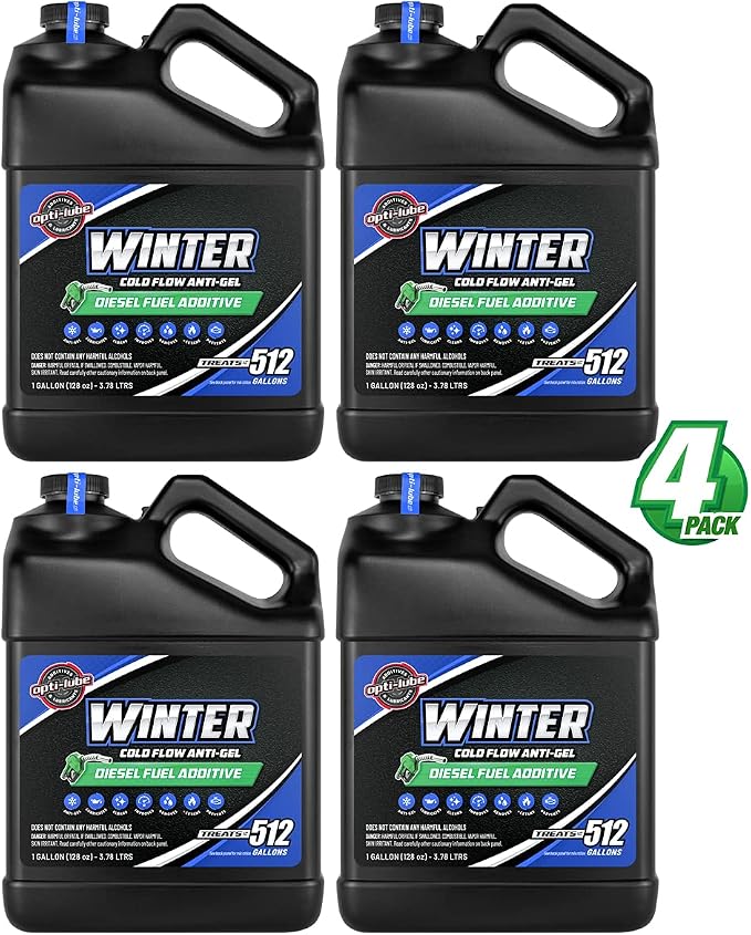 Opti-Lube Winter Formula Anti-Gel Diesel Fuel Additive: Gallon) - Image 2
