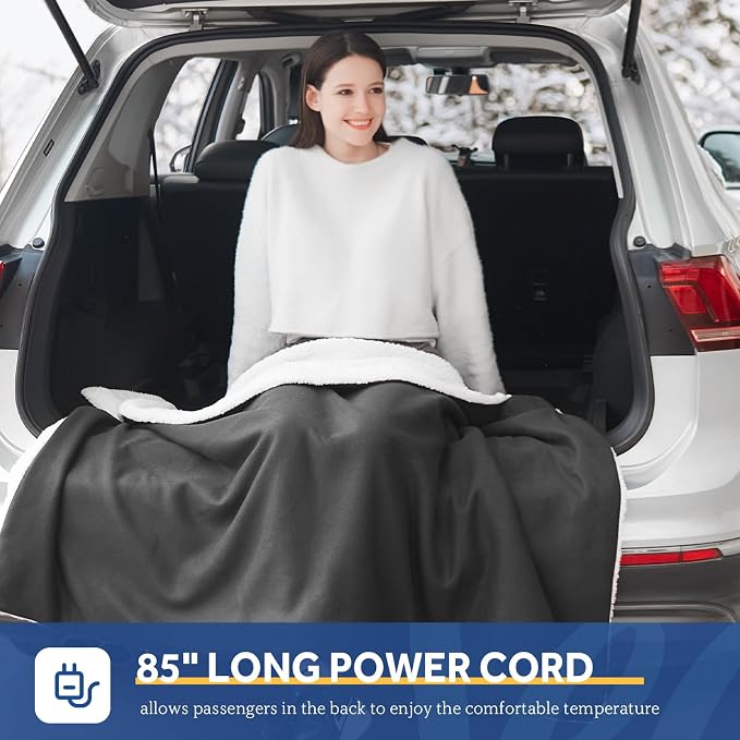 Sealy 12-Volt Heated Car Blanket - Image 9