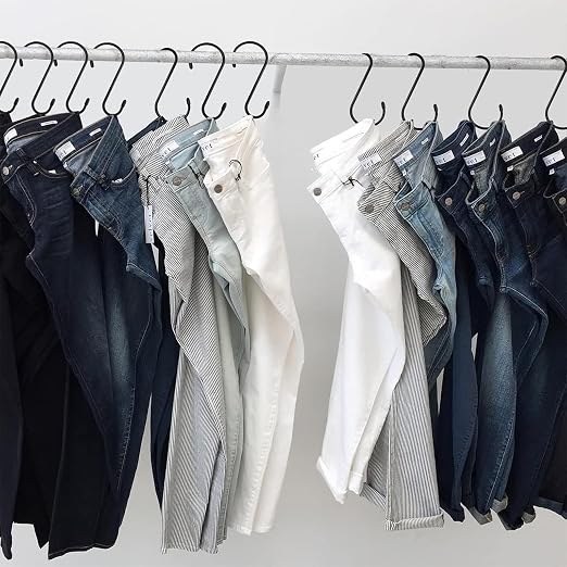 24 Pack 4 inch Large Vinyl Coated S Hooks - Image 2