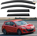 Window Visors Rain Guards Shield by YQAUTEC