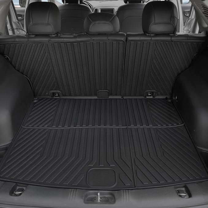 Floor Mats Set for 2017-2025 Jeep Compass Accessories, Full Coverage All - Image 4