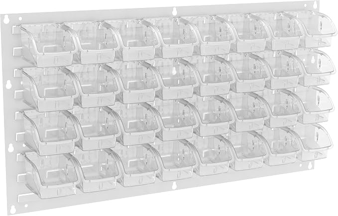 Akro-Mils 30636 Heavy Duty Wall Mount Garage Storage Steel Louvered Panel | - Image 2