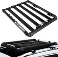 AUTOXBERT 50" x37.8" x3.54" Universal Aluminum Roof Rack Rooftop Cargo Carrier by AUTOXBERT
