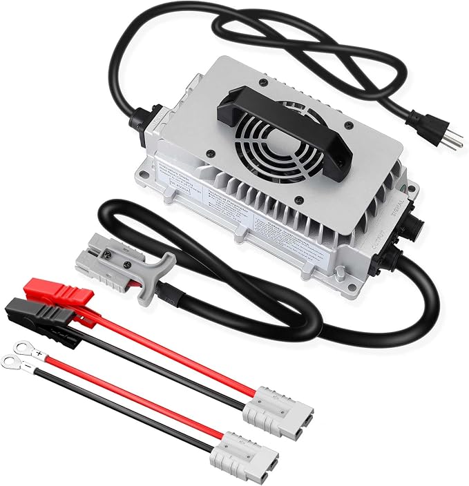 58.4V 20A LiFePO4 Battery Charger Support 0V Restart Charging Function by XnvuaLithiumBatteryCharger
