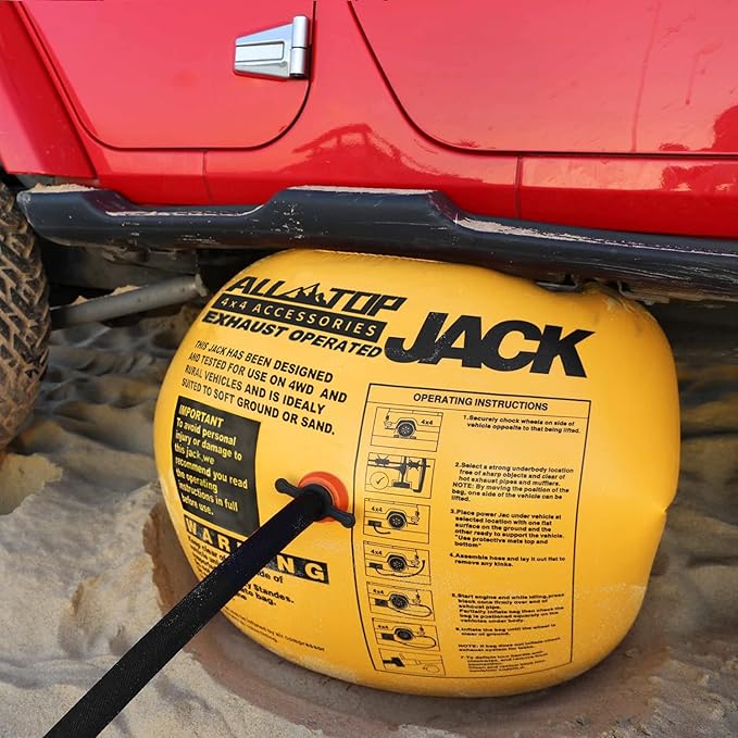 ALL-TOP Off-Road Exhaust Air Jack, 31inch Lift 8800Lbs Capacity, Inflatable - Image 2