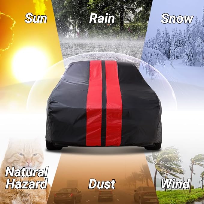 iCarCover Custom Car Cover for 1962-1981 MG MGB Roadster Waterproof All Weather - Image 6