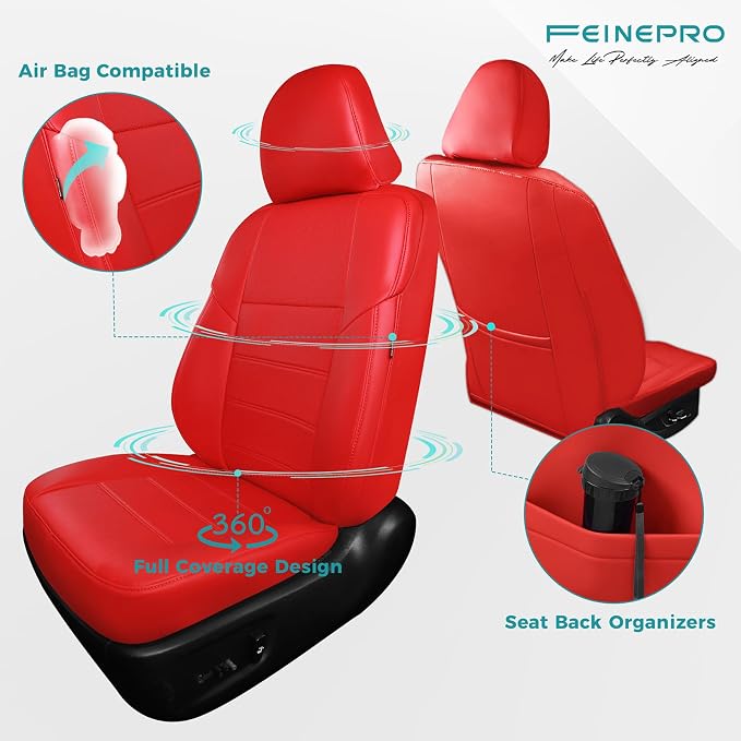 for Toyota Camry Seat Covers SE XSE SE Sport 2012 2013 2014 2015 2016 2017 - Image 3
