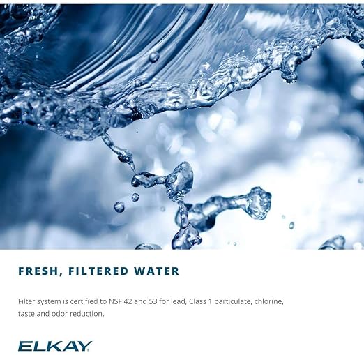 Elkay EZS8L Wall Mount ADA Cooler Non-filtered Refrigerated Light Gray Granite - Image 5