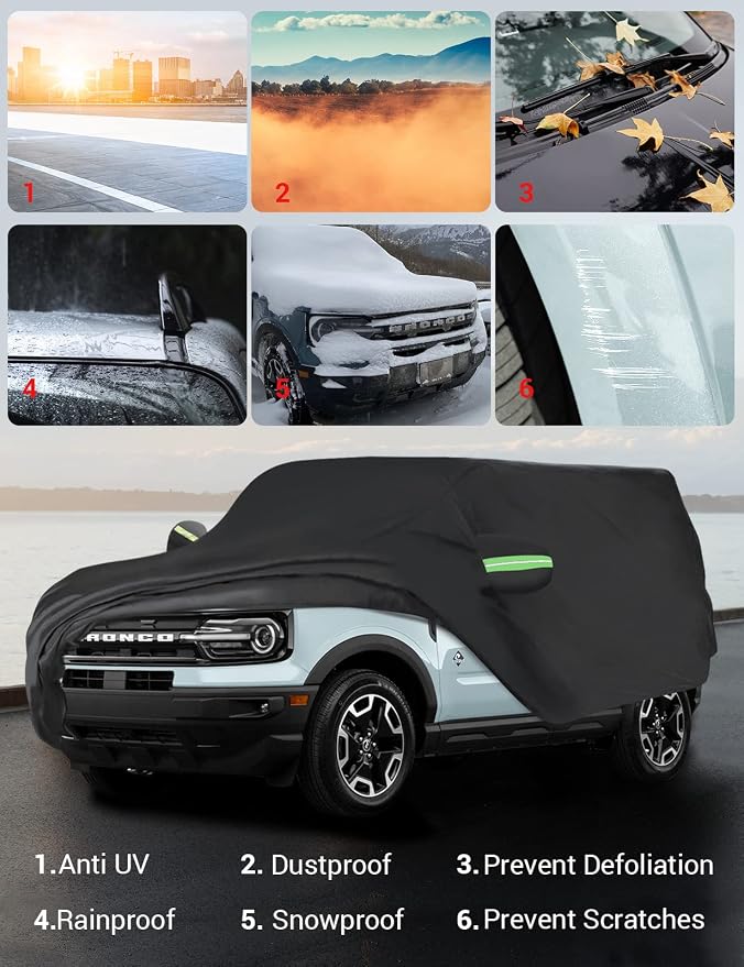 Proadsy 2025 Upgrade Car Cover Compatible - Image 9