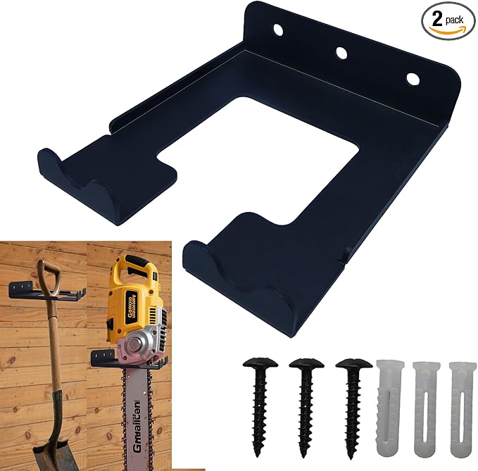 Garage Organizer Trimmer Rack by Unknown