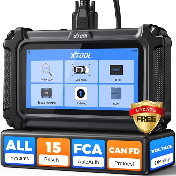XTOOL D6 OBD2 Scanner, 2025 Full System Diagnostic Scanner by XTOOL