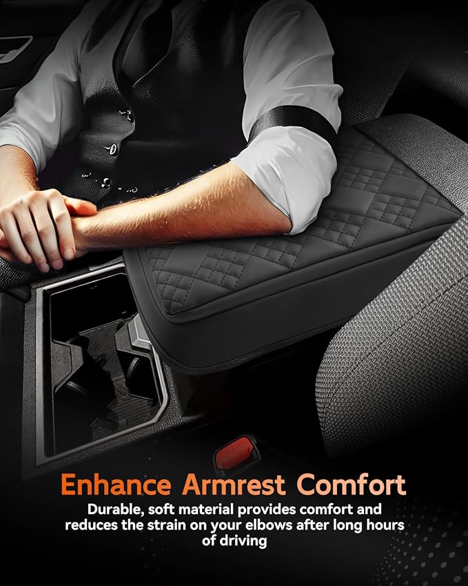 CDEFG for 2025 Toyota 4Runner Center Console Cover Armrest Box Cover for - Image 5