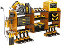 Power Tool Organizer with Charging Station Wall Mount, 3 Layer Expanded Heavy by TrustXankziYourPremierChoiceforHomeDeskOrganization