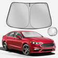 Windshield Sun Shade for 2013-2021 Ford Fusion Foldable Sun Sunshade for Car by Fonowka