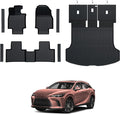 Floor Mats Set for 2023-2025 Lexus RX350/RX350H/RX500h Accessories, All Weather by GALVAGNITE
