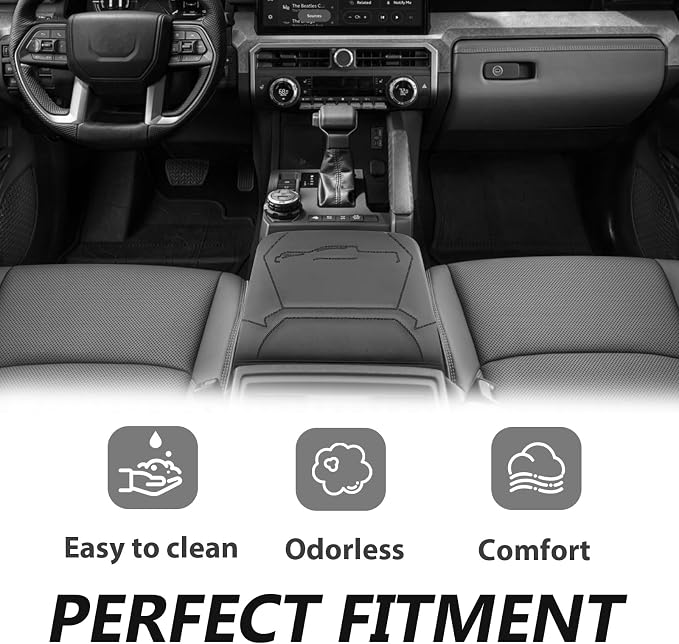 Muslogy Center Console Armrest Cover Compatible - Image 4