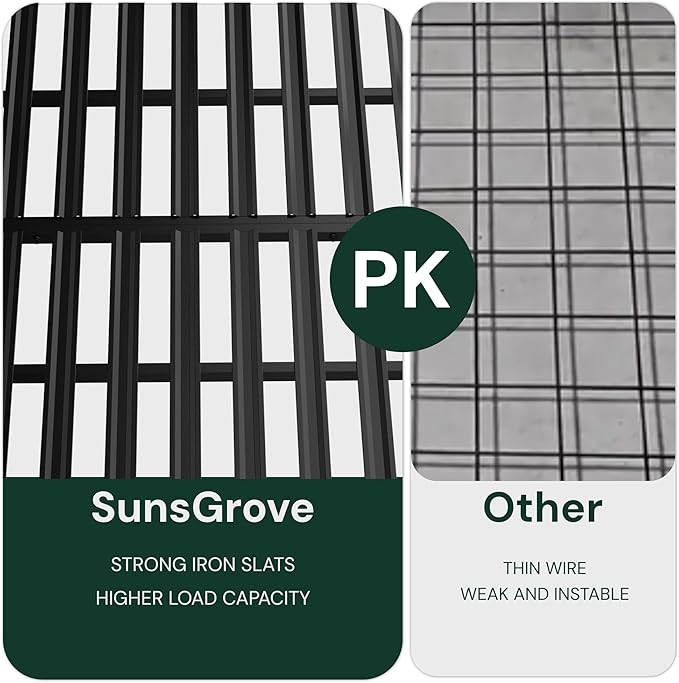 SunsGrove 2x8 Garage Storage Overhead Rack Organization, Adjustable Ceiling - Image 4