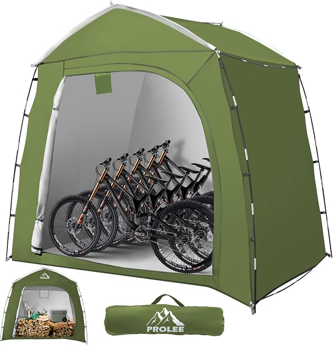 Bike Storage 7.3 x 5ft, Outside Storage Waterproof Oxford Fabric by Hamstercages