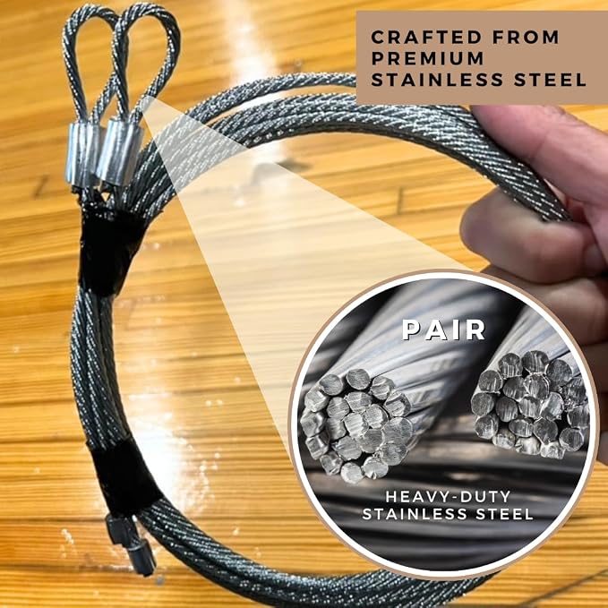 Torsion Cable 7 Foot 1/8" Thick - Image 2