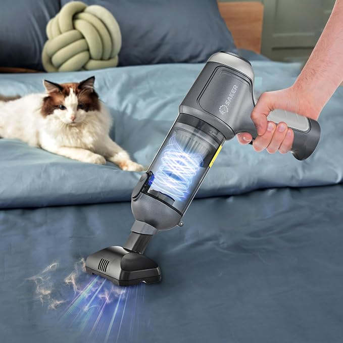 Saker Car Vacuum Cleaner Portable Cordless 14000PA, 3 in 1 Handheld Car Vacuum - Image 8