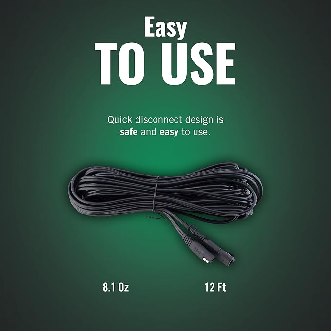 Battery Tender 12 Foot Extension SAE Cable 4 Pack - Image 5