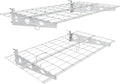 EVERHANGER Wall Mounted Garage Shelves, 2 x 4 ft Metal Storage Shelves by EVERHANGER