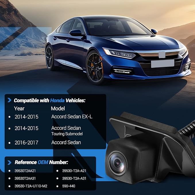 Backup Camera Rear View Camera Compatible - Image 2