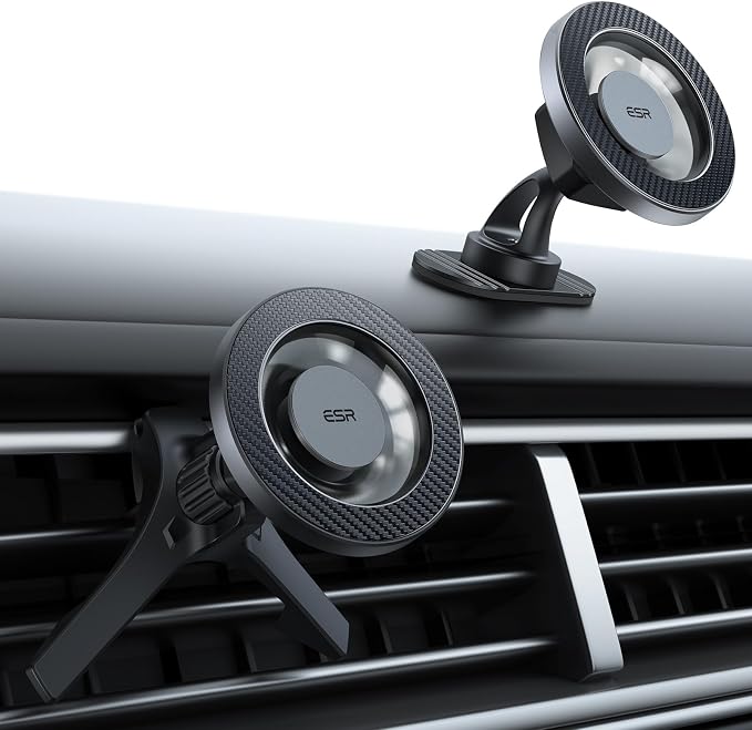 ESR for MagSafe Car Mount, Magnetic Car Phone Holder Mount, Air Vent/Dashboard by ESR