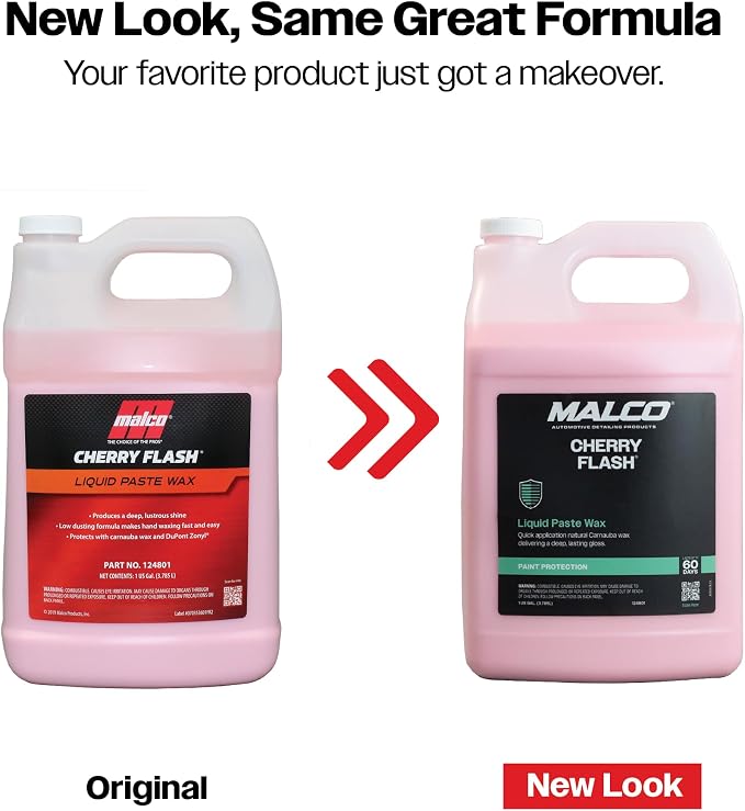 Malco Cherry Flash Automotive Liquid Paste Wax – Protect & Shine Your - Image 2