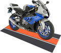 78 x 31 Inch Motorcycle Mat Garage Floor Rug Washable Parking Mats by Drydiet