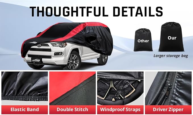 Toyota 4Runner Car Cover Waterproof All Weather - Image 5