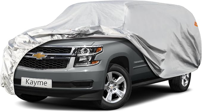 Kayme 6 Layers SUV Car Cover Custom Fit by kayme
