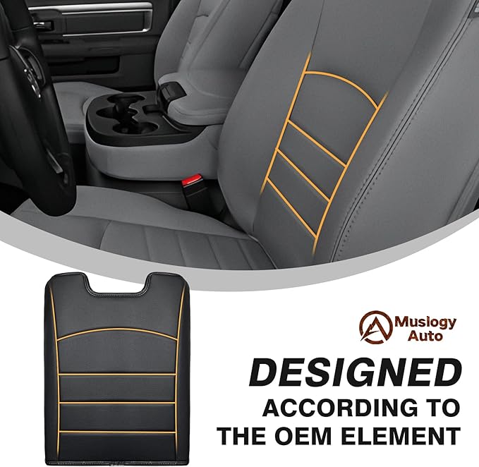 Muslogy Center Console Armrest Cover Compatible - Image 5