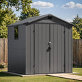 Patiowell 6 x 6 FT Plastic Outdoor Storage Shed by Patiowell