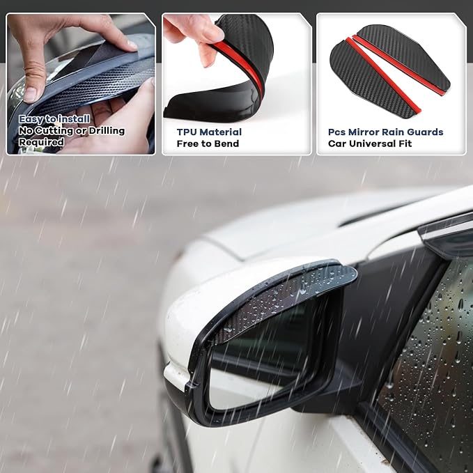 in Channel Auto Rain Guards Fit - Image 5