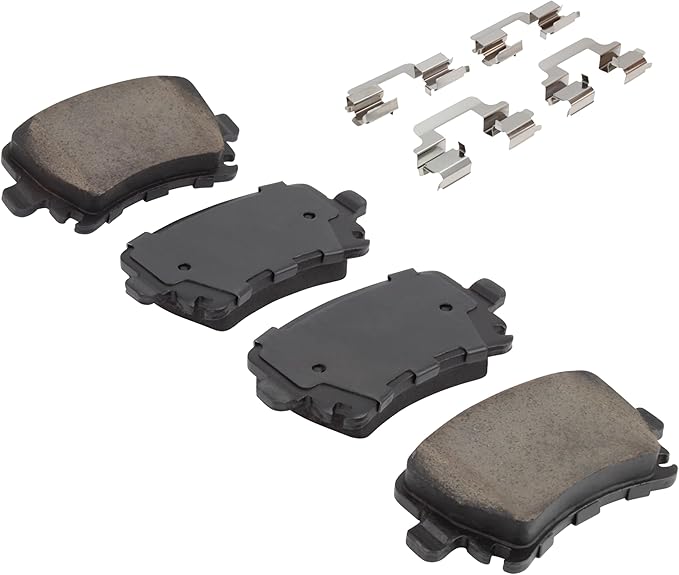 Premium Ceramic Rear Brake Pads Compatible - Image 2