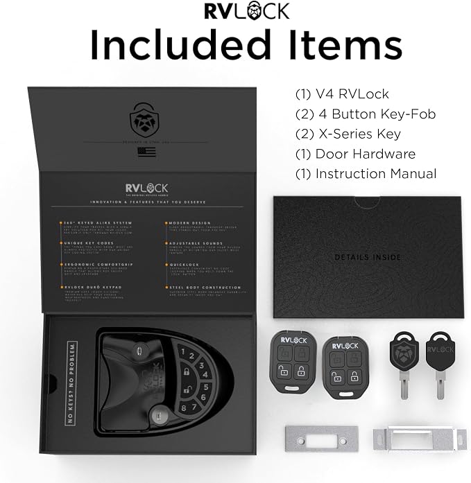 RVLOCK V4 RV Door Lock Keyless Entry - Image 5