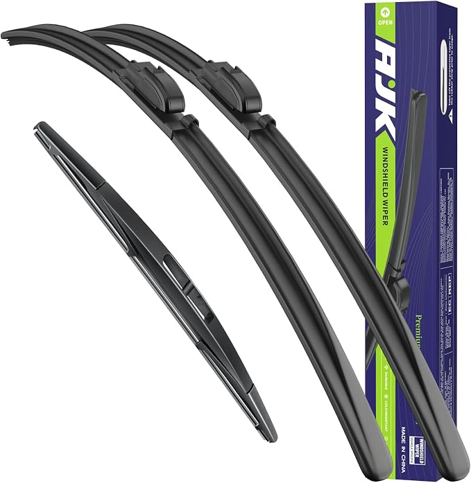 AJK Windshield Wiper Blade, OEM Quality Front and Rear Windshield Wipers by AJK