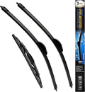 3 Wipers, Front Wiper + Rear Wiper Blades by PEJIDDASWIPERBLADES