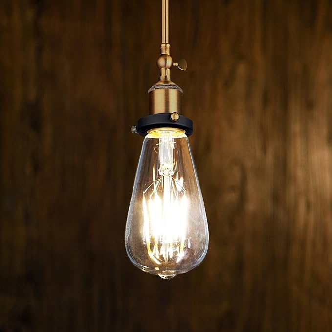 LED Edison Bulb 4W, Antique 40W Vintage Edison Bulb, E26 Light Bulb Non - Image 5