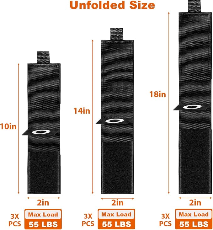 Heavy-Duty Storage Straps，Extension Cord Holder Organizer Variety Pack Holds - Image 7