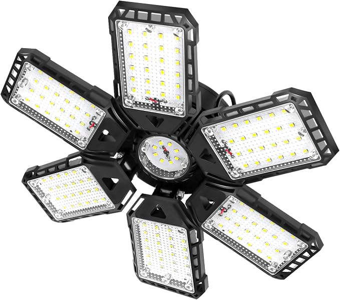 LED Garage Lights 1 Pack -180W, 18000LM 6500K Led Shop Light by Aoretic