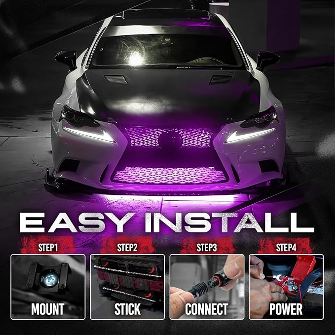 OPT7 Aura Pro RGB LED Grille Lights - Image 6
