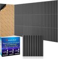 12 Pack Large Soundproof Wall Panels, 15.7 x 15.7 x 0.47 in Sound Proof Foam by Staytunedforournewproduct