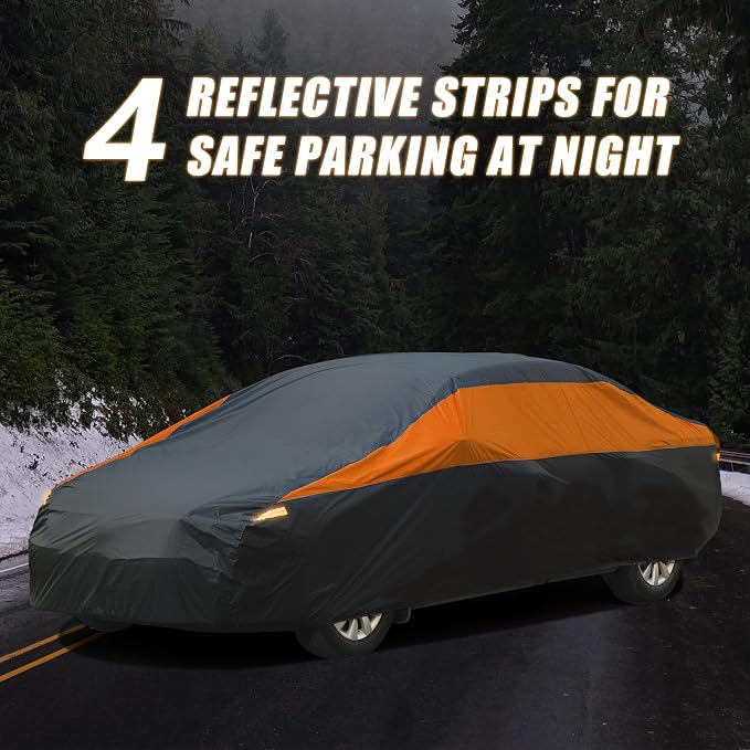 Car Cover Waterproof All Weather, Outdoor Car Cover - Image 6