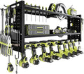 Power Tool Organizer Wall Mount, Cordless Drill Hanger Storage Rack 8 Drill by NattyDot