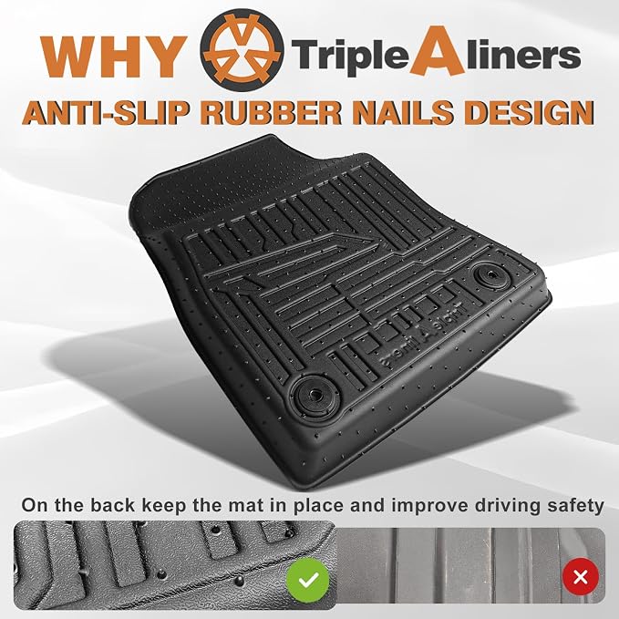 TripleAliners All Weather Floor Mats Compatible - Image 5