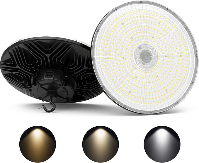 BBESTLED 9Pack UFO LED Low Bay Light 4000K 80W 100W 150W 21, 000Lumen 3000K - Image 7