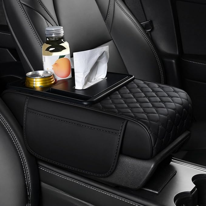 5-In-1 Center Console Cover Organizer by STSoleMeT